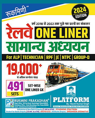 RAILWAY ONLINER GK : 19,000+ | 2024 EDITION | HINDI MEDIUM